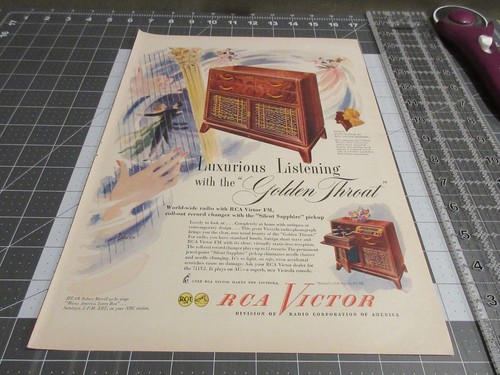 1947 rca victor radio - 1947,