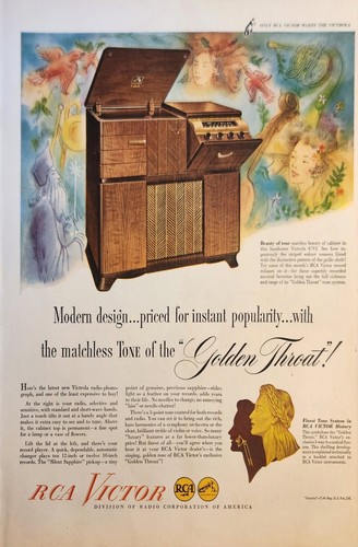 Radio epoca rca victor - radio, d'epoca
