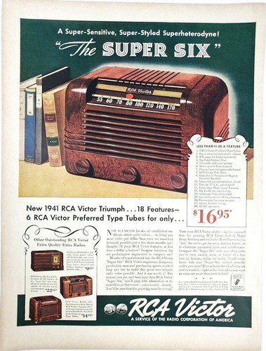 Rca victor triumph super - triumph, six