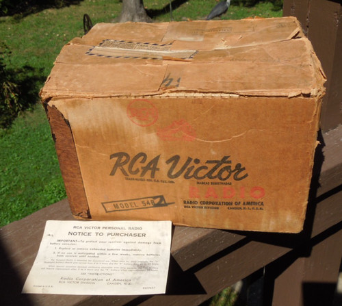 Radio personale rca victor - personale,