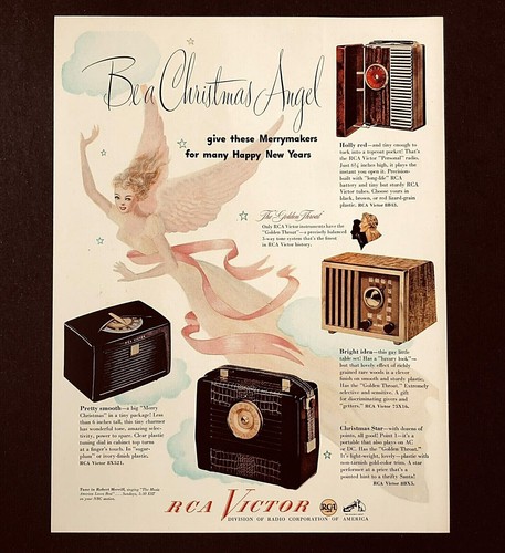 Pubblicità radio rca victor - pubblicità,