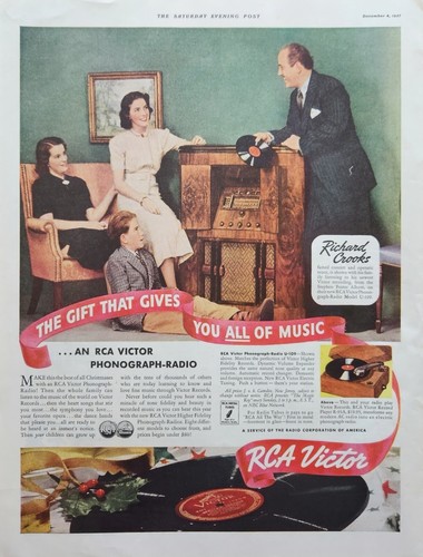 1937 rca victor - victor, radio