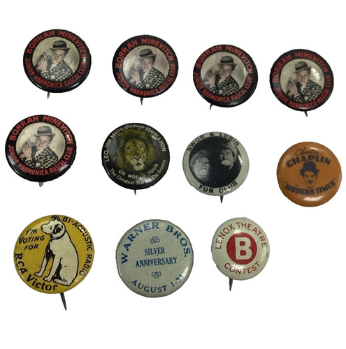 Lotto pulsanti pinback - , radio