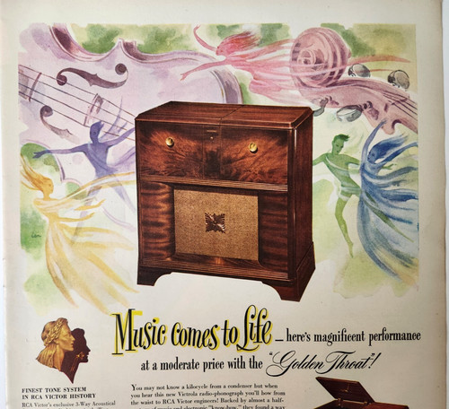 Radiofonografo rca victor - radiofonografo,