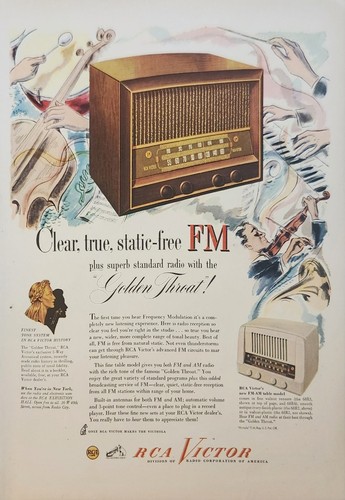 Radio epoca rca - victor, 1947