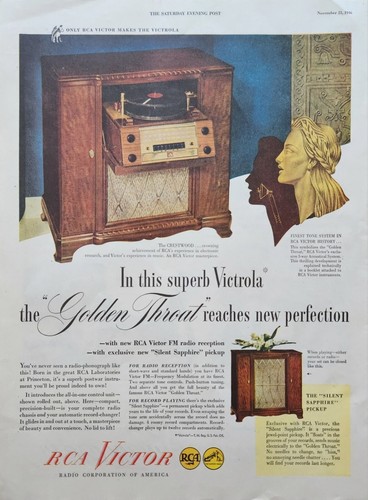 1946 rca victor - rca, radio