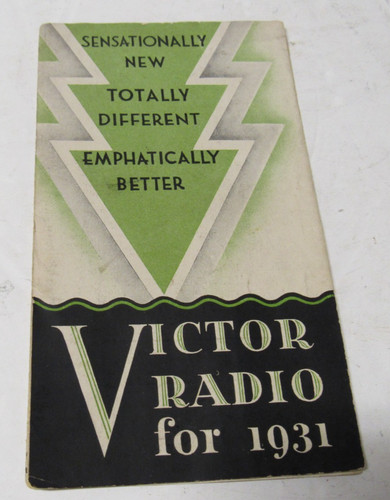 Radio victor per - victor, brochure